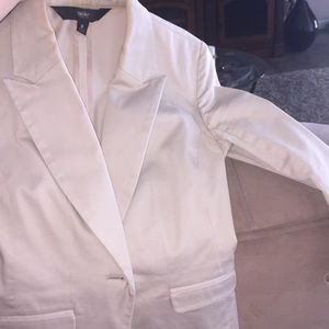 Size 2 cream colored long sleeve shirt